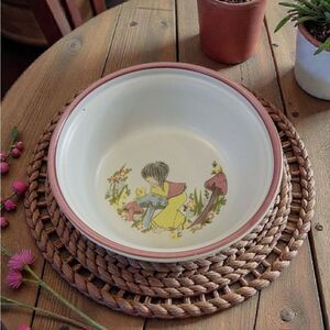 Vintage Denby "Dream Weavers" Stoneware Child's Bowl~Made In England